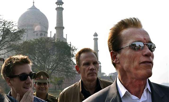 schwarzenegger taj visit remains dream