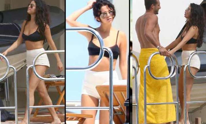 selena gomez gets wet and wild on her 22nd birthday