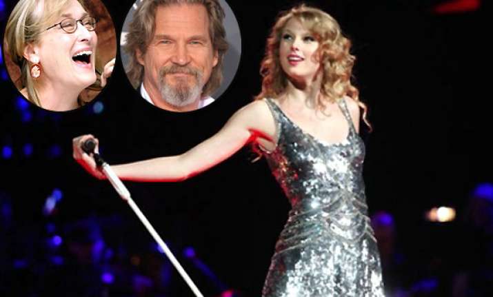 taylor swift to work with meryl streep and jeff bridges in