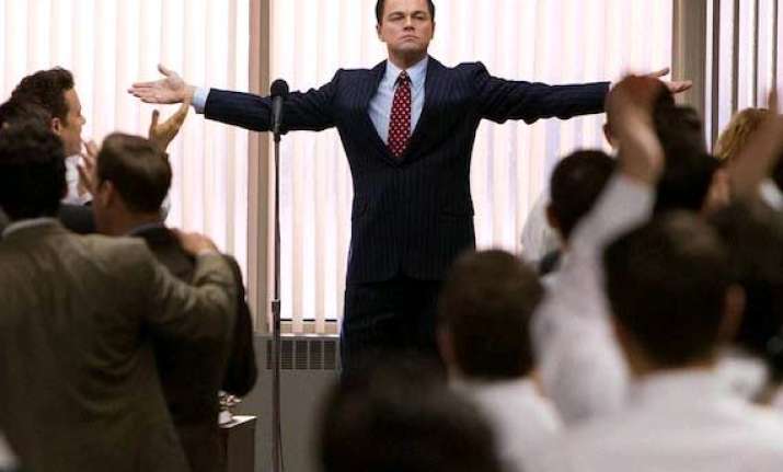 the wolf of wall street was like organised chaos dicaprio