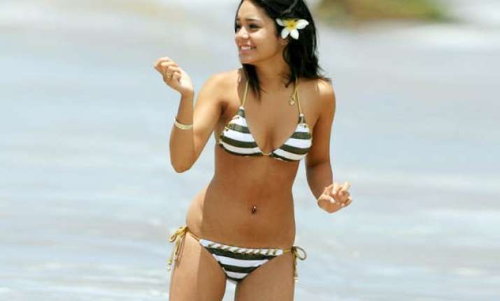 vanessa hudgens gets wet and wild in racy new photo shoot