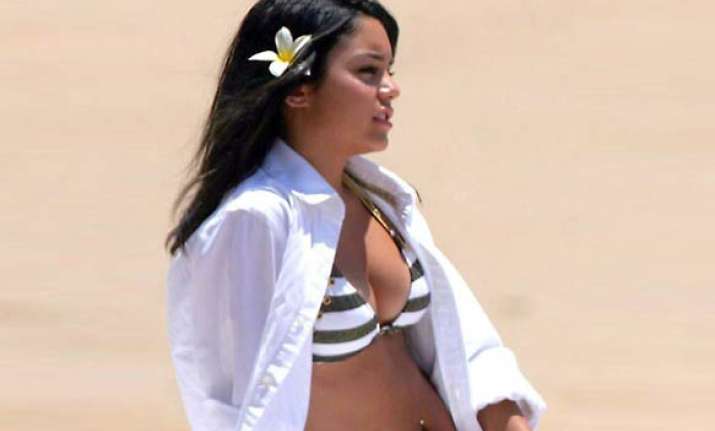 vanessa hudgens undergoes a dark new makeover gets first