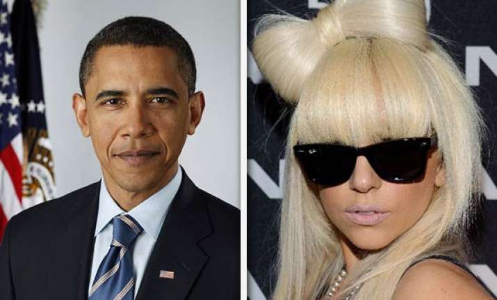 when lady gaga met obama