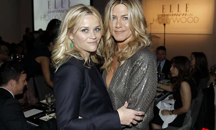 witherspoon shares sexy secret about aniston
