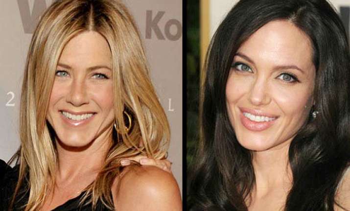 aniston jolie spat jennifer s new venture makes angelina