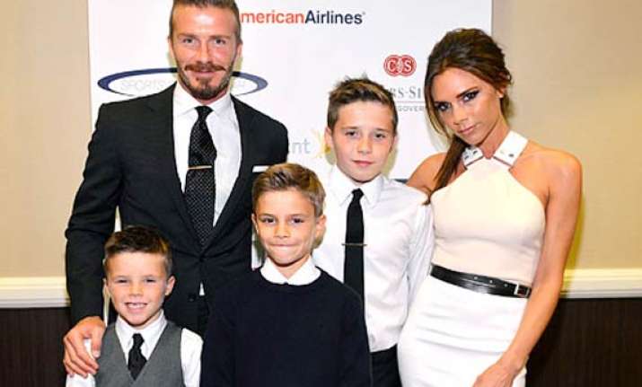david beckham wants sons to be ladykillers see pics
