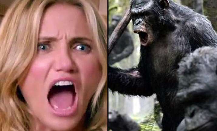 dawn of the planet... rules hollywood bo as sex tape fails