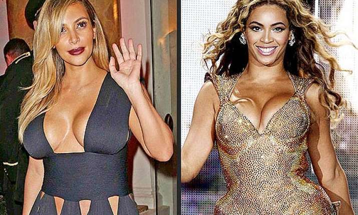 kim kardashian tries to copy beyonce
