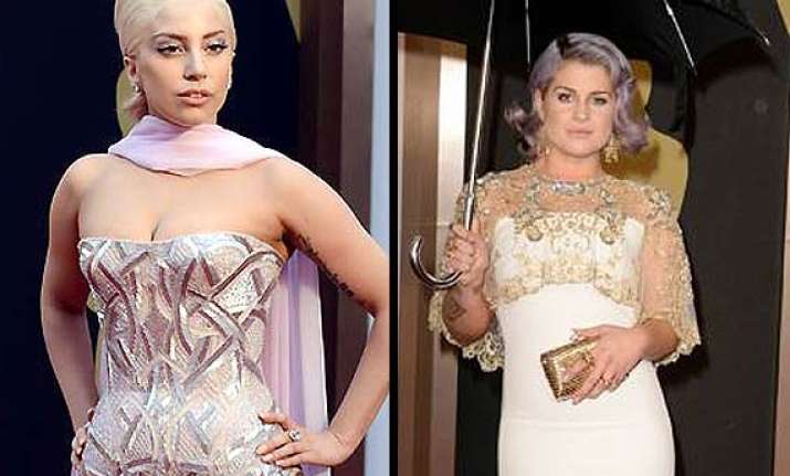 lady gaga kelly osbourne spat ends bonds at an event