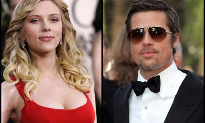 scarlett johansson admires brad pitt