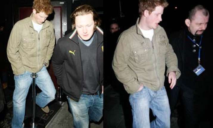 Drunk Prince Harry Almost Gets His Private Parts Crushed