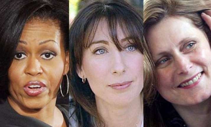 wives speak about obama cameron brown