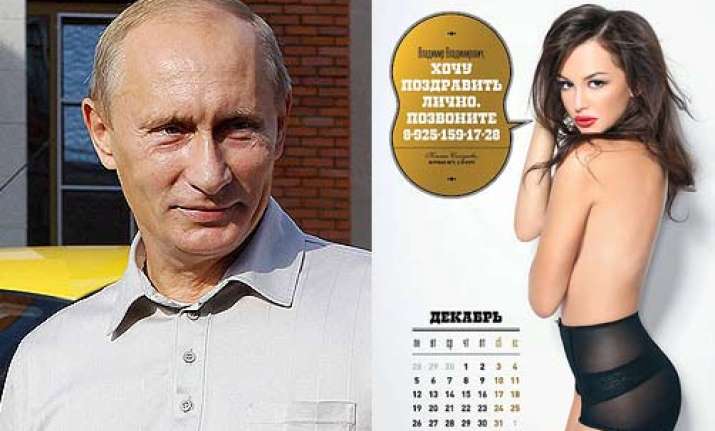 russian students pose in erotic calendar for putin s