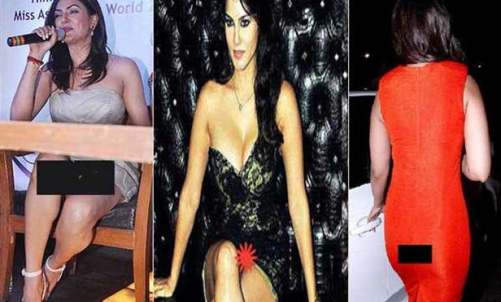 six bollywood beauties who faced wardrobe malfunctions in