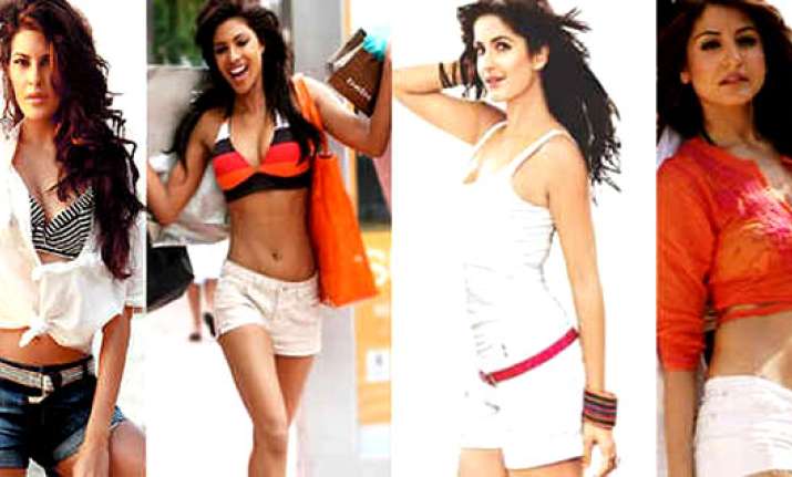bollywood babes in hot pants