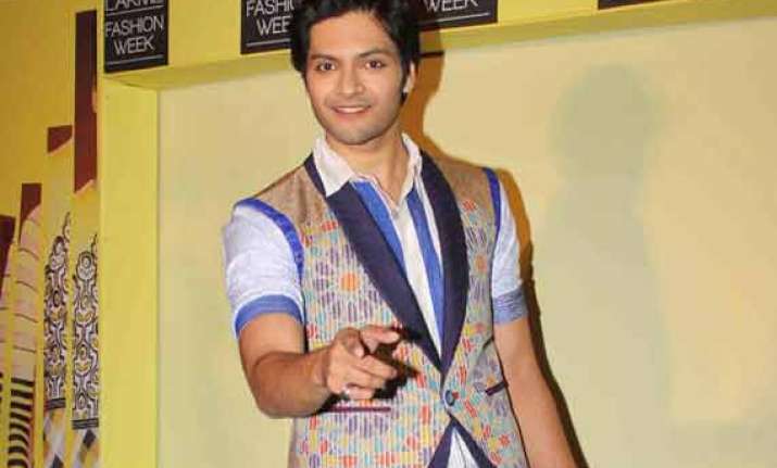 lakme fashion week 2014 ali fazal to walk for designer