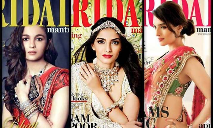 After Asin And Sonam Alia Bhatt Turns Bride For Bridal Mantra See Pics 1263