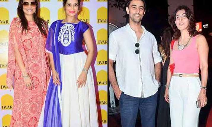 b town adds glamour to fashion store launch