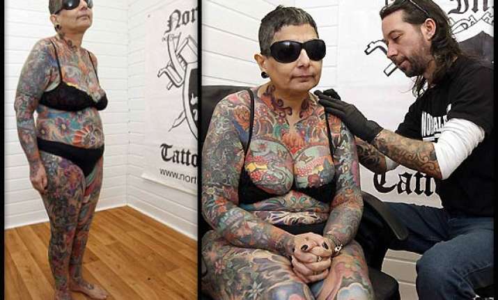 passion for art meet the blind woman who got her entire