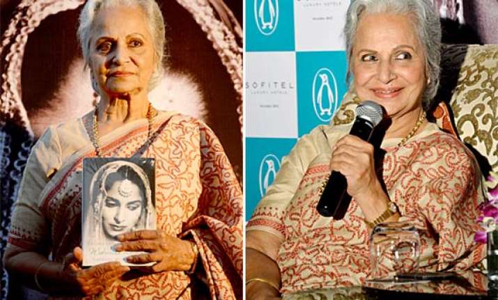 conversations with waheeda rehman book review the endearing