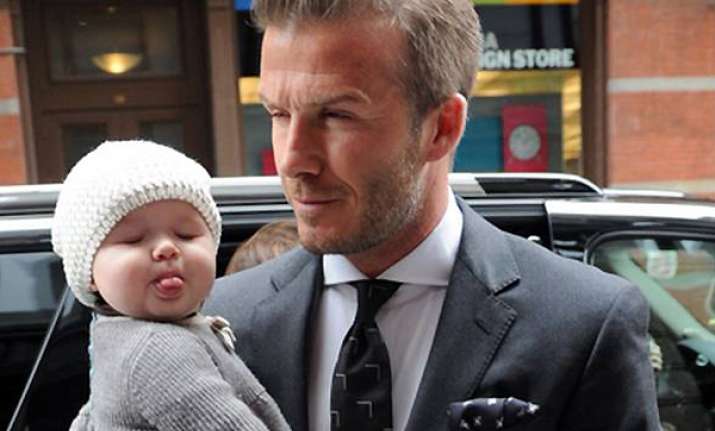 who is david beckham giving styling tips to