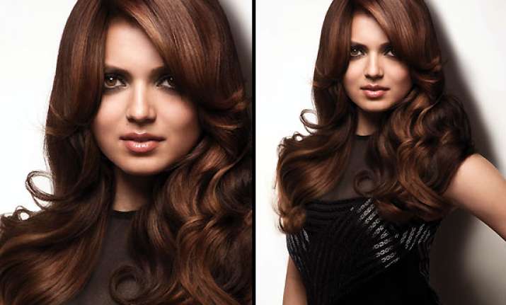 tv actress drashti dhami becomes the face of socolor hair