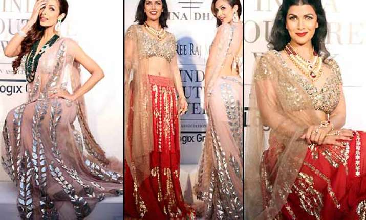icw 2014 day 2 malaika arora khan nimrat kaur flaunt their