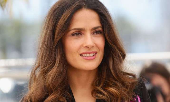 salma hayek has bone broth for youthful skin