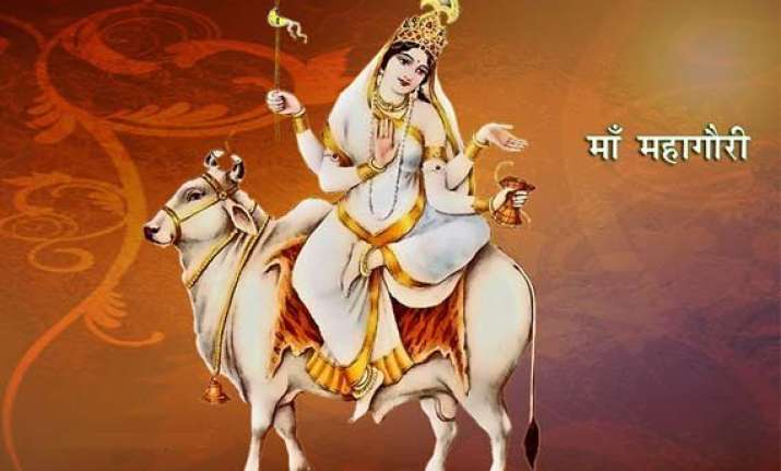 Image result for maa mahagauri animated images