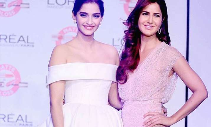 cannes 2015 katrina kaif sonam kapoor to give two stunning