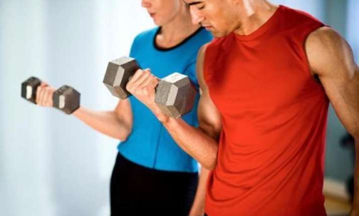 indian men more interested than women in staying fit says