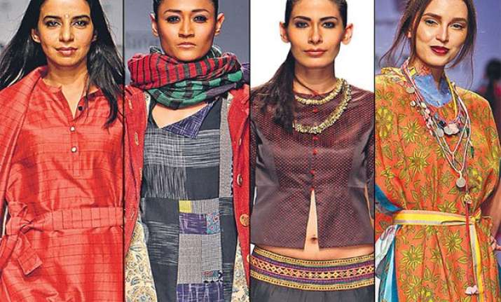 aifw designers celebrate indian heritage at grand finale