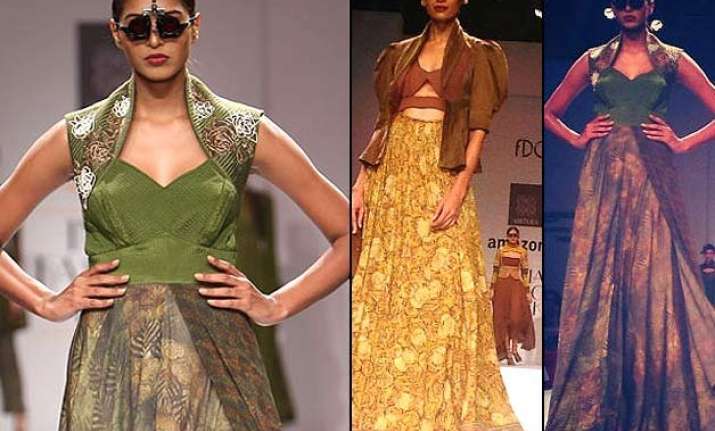 amazon india fashion week 2015 designers bring on wild