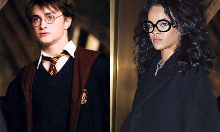 when rihanna dressed like harry potter