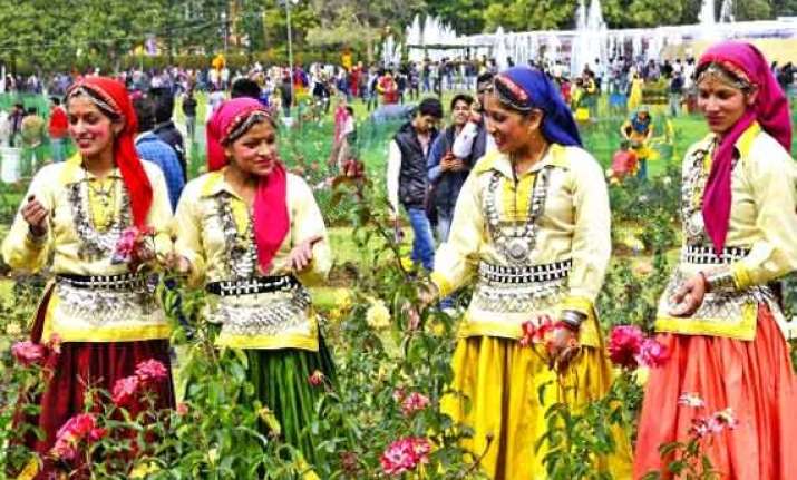 flower festival begins in himachal