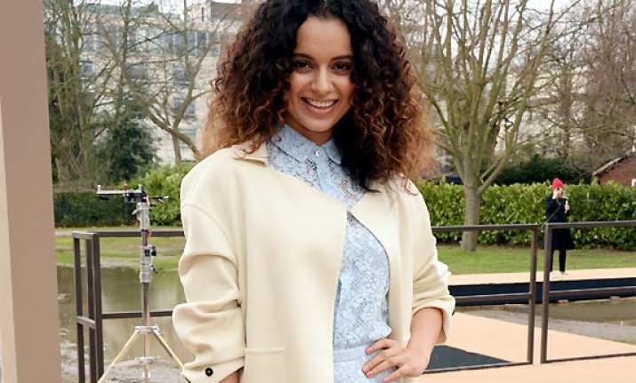 kangana ranaut attends london fashion week