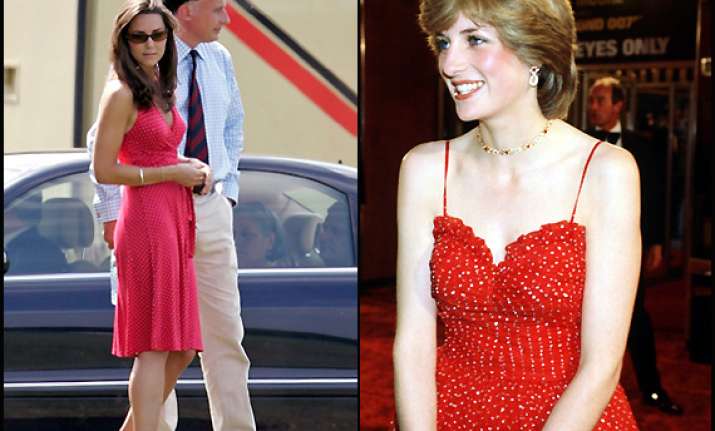 stunning kate middleton copies late mother in law princess