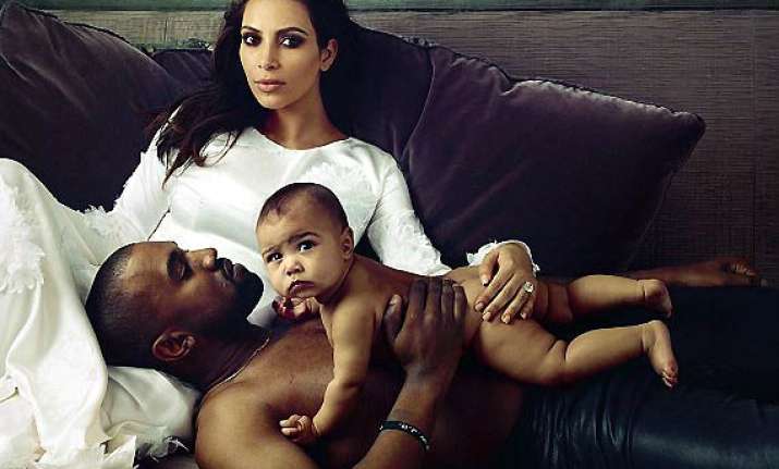 kim kardashian dress baby north in beau kanye s clothes