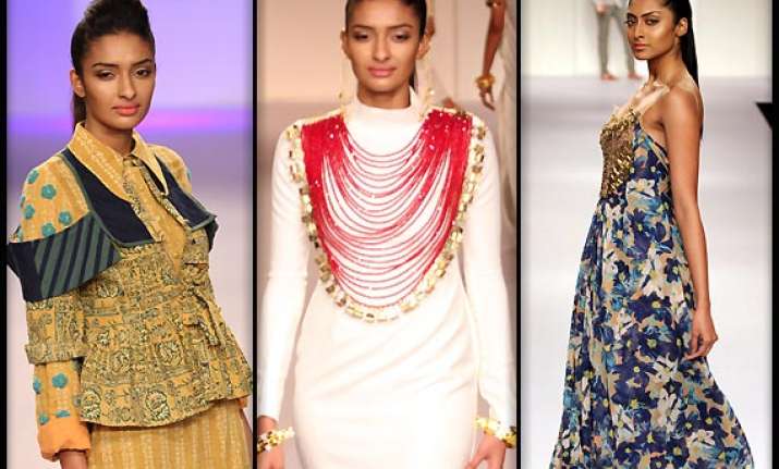 lakme fashion week 2014 designers sengar mrinalini karishma