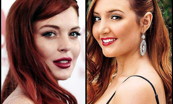 Lindsay Lohan's half sister tries to copy her look | Lifestyle News ...