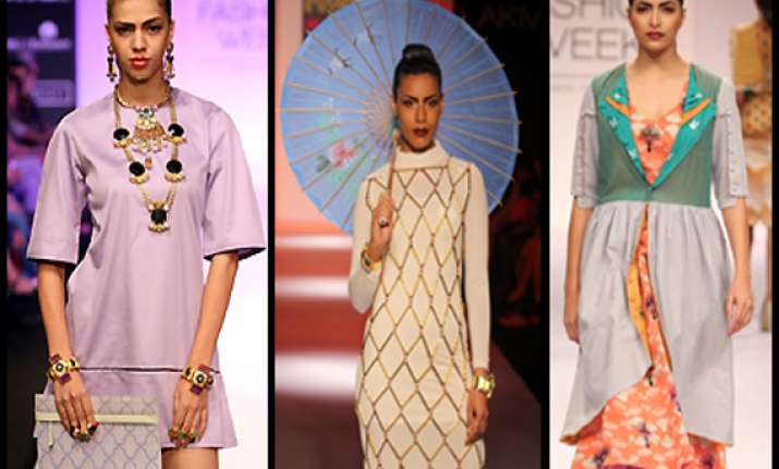 mona darling inspired collection showcased at lfw view pics