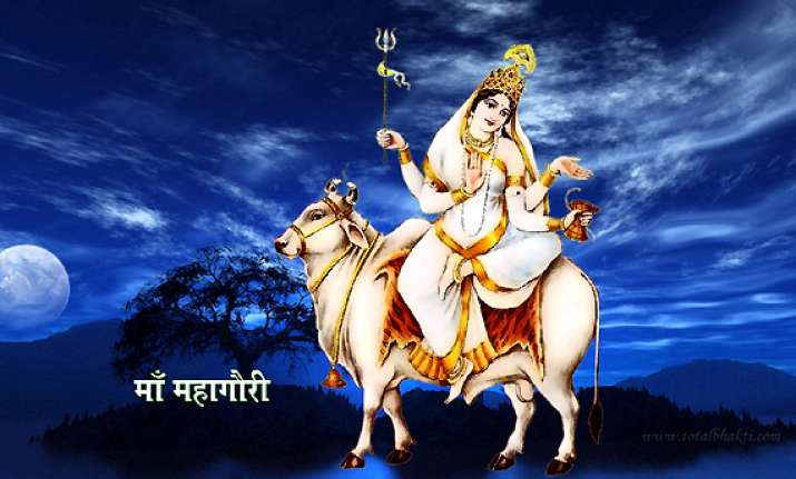 navratari special day 8 jai maa mahagauri