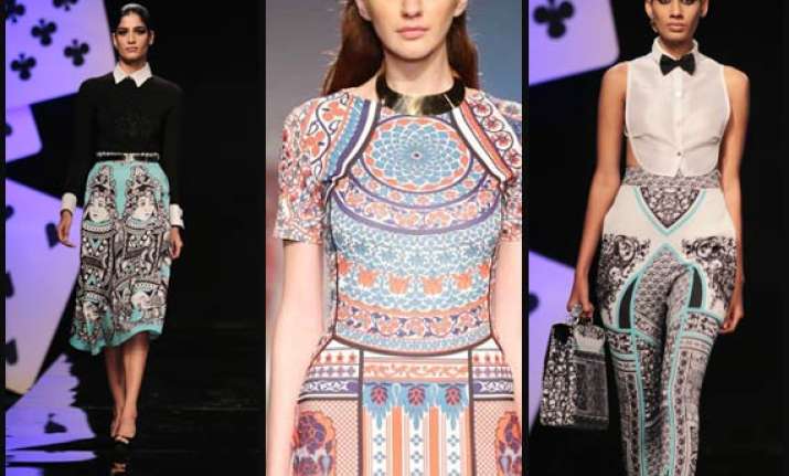 wifw aw 2014 pankaj nidhi s majestic and grand collection