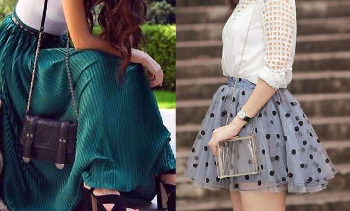 stylishly skirts this summer