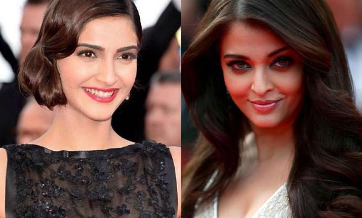 aishwarya rai sonam kapoor top hairdos straight from cannes