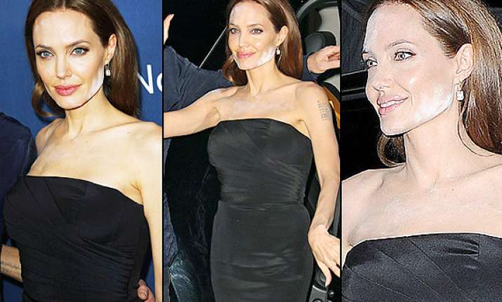 omg angelina jolie does a major makeup blunder caught up