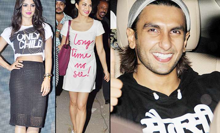 slogan t shirts bollywood celebs latest effortless styling