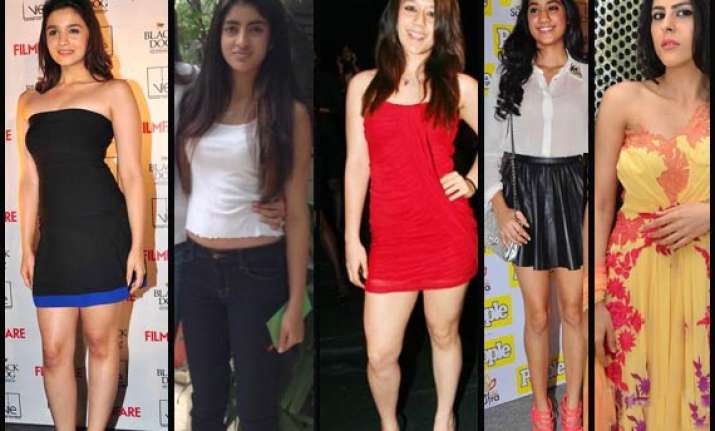 star daughters who love to flaunt legs in short dresses see