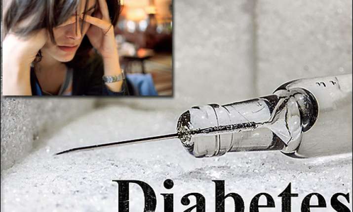 chronic stress factor in diabetes development in indians