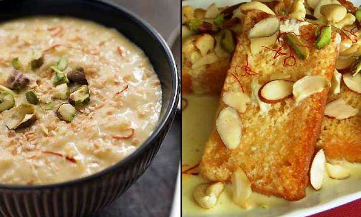 Eid special recipes: Enjoy making Paneer jalebi, Shahi 